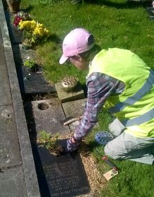 churchyard spruce up